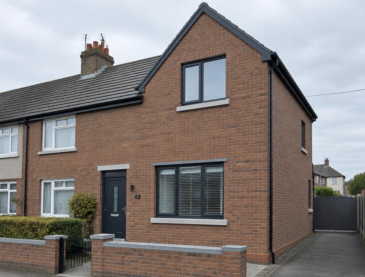 Dublin home after a hip to gable attic conversion